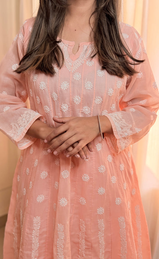 Inaya – Pure Voile Chikankari Anarkali