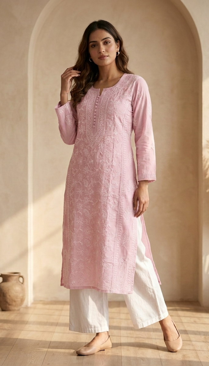 Summer Garden- Lukhnavi Kurta