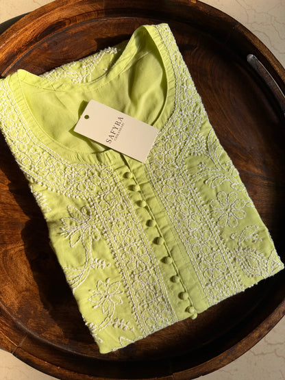 Summer Garden- Lukhnavi Kurta