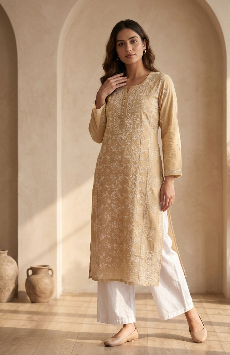 Summer Garden- Lukhnavi Kurta