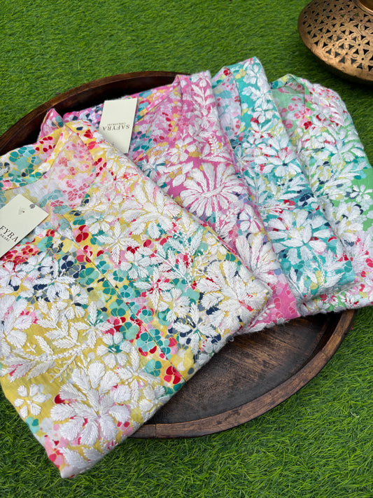 Happy Go Lucky - Pure Mul Mul Kurtas